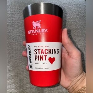 Stanley 16 oz Adventure Stainless Steel Everyday Stacking
Pint Cup Target Red